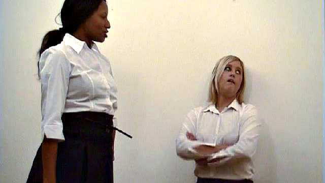 spanked and fingered by black girl