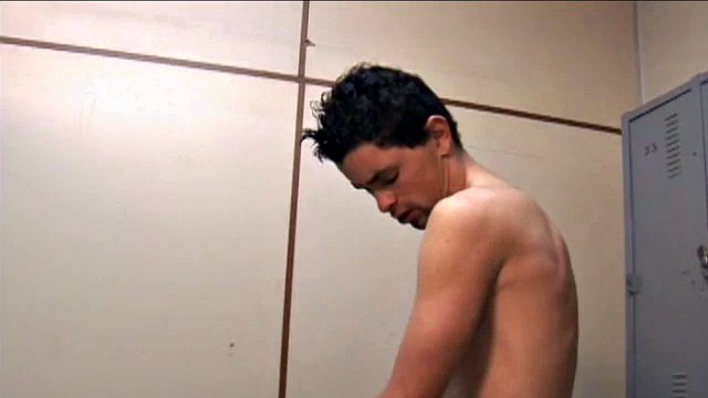 The two Latina beauties are full of bareback sex in the locker room and they don't care who hears the moans and screams.