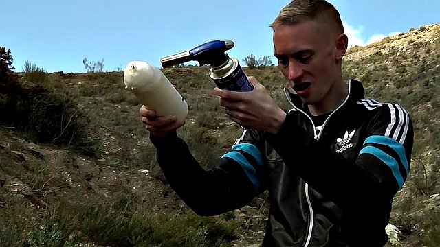 A Waxing & Wanking For Slave Casper - Casper Ellis & Ashton Bradley