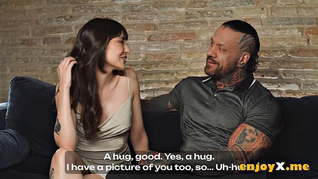 Brunette Catherine Knight Deepthroats Rob Diesel's Big Cock, Swallows Every Drop Before Taking Hard Anal Pounding