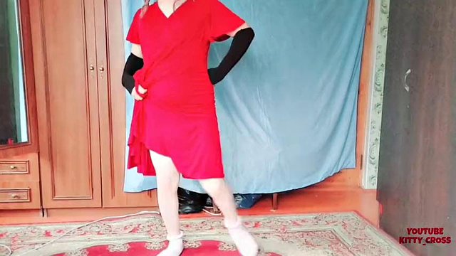 Nightmare Horror Sexy Ladyboy Hot Night Dress Sexy Big Ass Booty Shemale