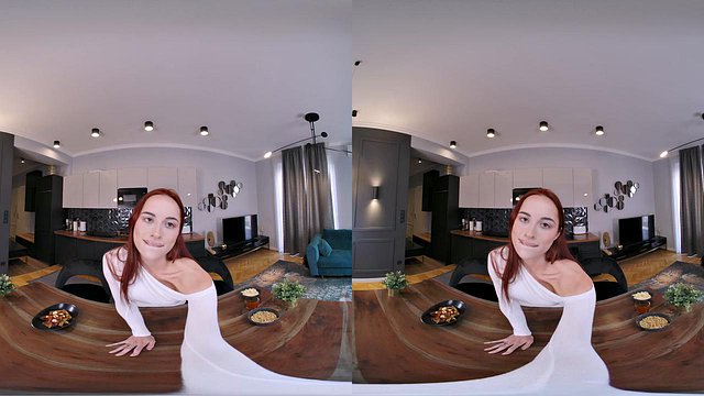 While Audrey Reid Serves Dinner, She Actually Wants You On That Table