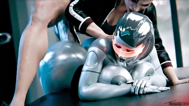 Rigid3d D3d Lynya Intense Double Penetration: Hot Big-ass Babe Takes Two Cocks in Hardcore Doggy Style Pleasure