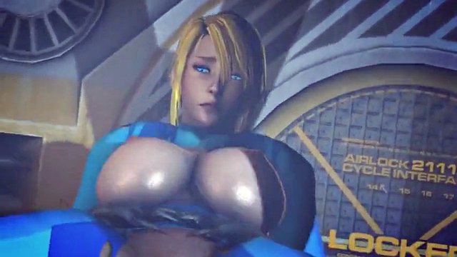 Samus has sex with an alien
