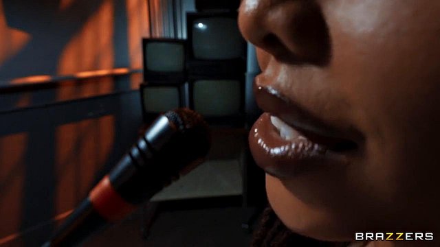 Kira Noir's TS Seduction Yields Blowjob Bondage for Logan Xander