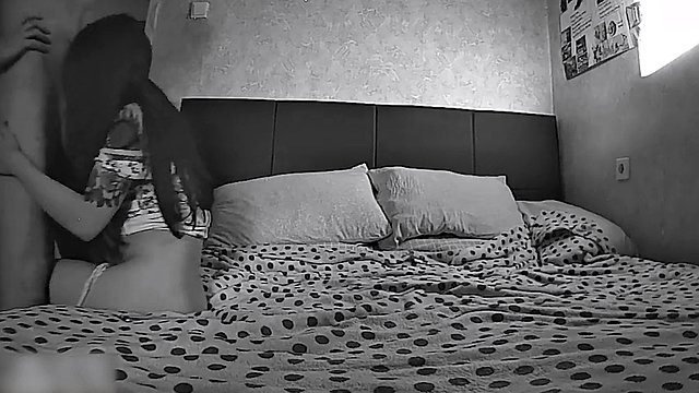 Real hidden camera! Little teen sex!
