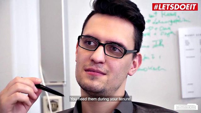 LETSDOEIT - Busty Secretary Fucked Super Hard In The Office by Bums Buero: Porn
