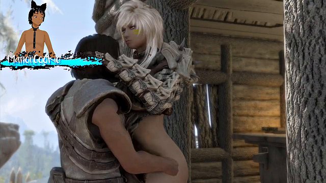 Rosa's Big-Buttocked Hentai Beauty in Skyrim Creampie