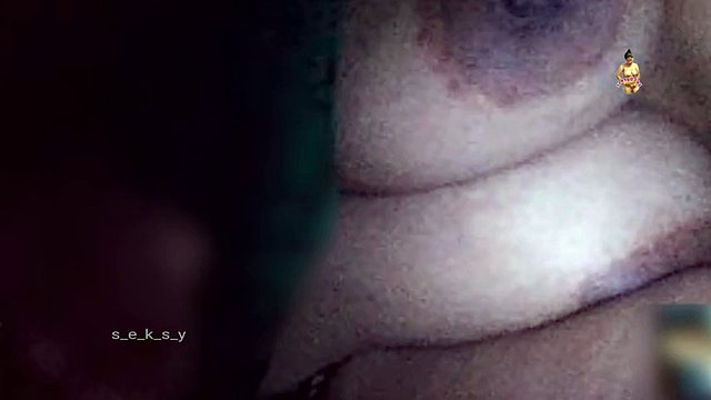 Desi bhabhi showing her boobs to her boyfriend on video call because she is not satisfied with her husband fucking