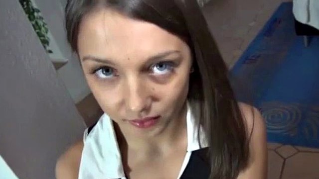 18 years Hungarian cute teen ass fucked pov