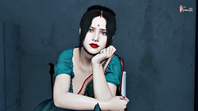 インド人セクシー継母マヤが息子の親友アーリアンとセックス