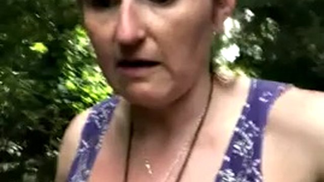 The best smell in the world! Sniffing my fingers as I walk commando in a short dress through the woods