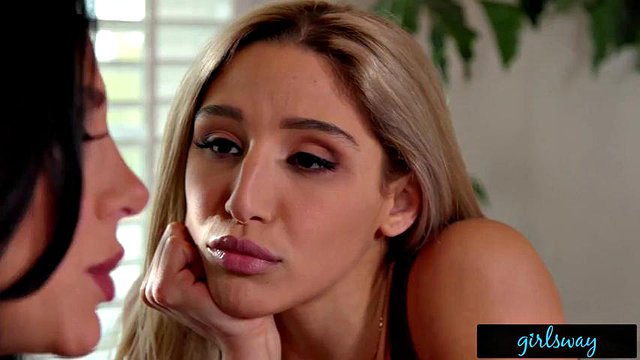 GIRLSWAY Abella Danger And Alina Lopez Banged Their Teacher: Licking, Big Tits & Big Ass Porn