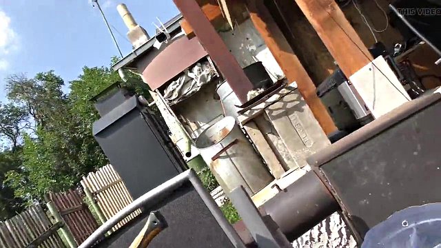 Sarah Simons and Big-Butt Blonde Neighbor Shamelessly Bare All at the Steamy Barbeque Party