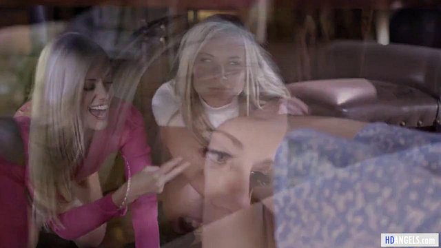 Elena Koshka Contrasts Brunette Charlotte Stockely and Long-Haired Aidra Fox to Pick Her Ultimate Lesbian L