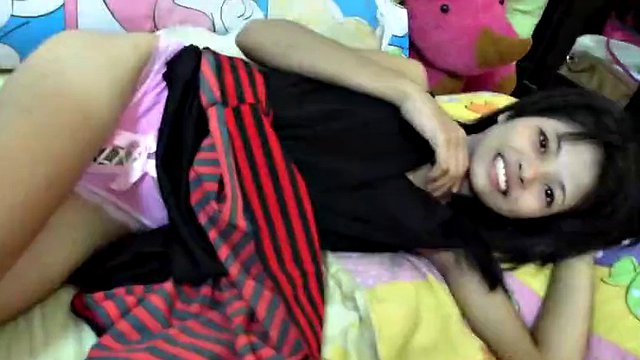 AsianSexDiary Tiny Pinay Asian Teen Tries Huge Cock