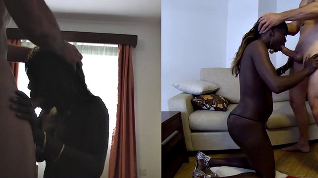 Black housewife first job interview facial cumshot after interracial fucking