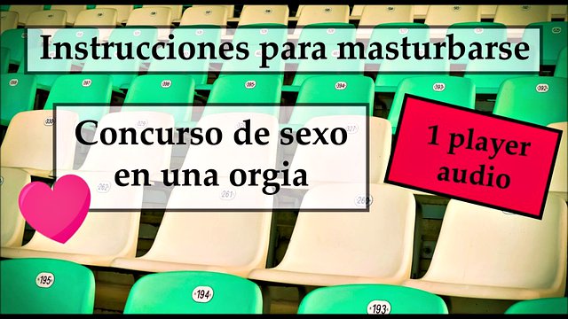 Spanish JOI - Sex Contest. Try to cum first!