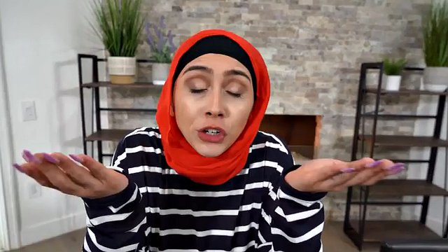 Arab hijab stepmom Lilly Hall deepthroats and fucks her stepson