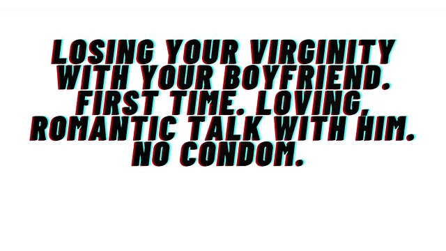 AUDIO PORN: A guy takes your virginity: I love passionate romantic sex with premature ejaculation inside