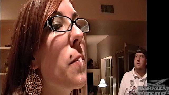 Two Sexy Iowa College Girls Strip Naked in Steamy Shower and Grind Bodies with Intense First-Time Touching