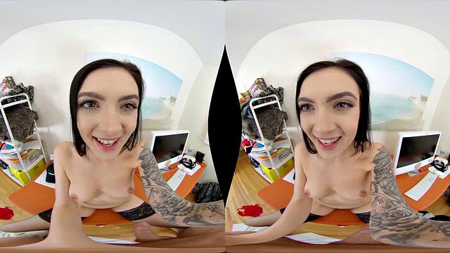 Marley Brinx - Allenamento prima della registrazione: Big Ass, Babe & Hardcore VR Porn