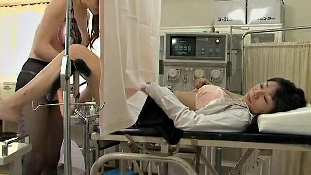 Lesbian Gynecologist ( Voyeur) (Japanese) (Strap-On): Big Tits, Asian & Toy Porn