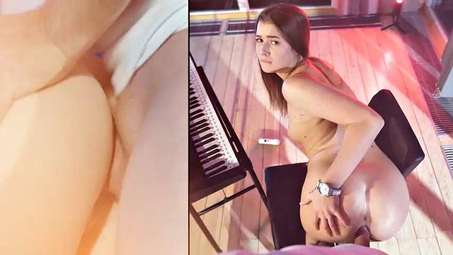 PAPÀ4K. Kinky Latina ha rischiato e scopato suo padre con Denis Marti e Lunita Galactica: pompino, pecorina e cowgirl porno