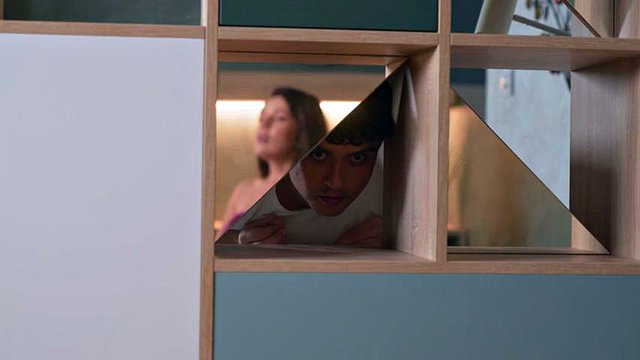 Stepson caught his stepmom masturbating then fucked her and powerfully cum on her face: Porn