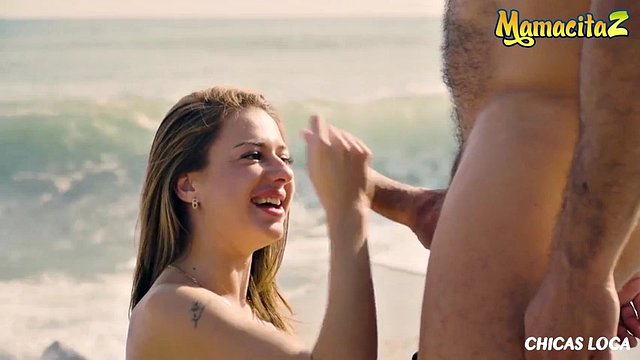 ChicasLoca - Sandra Wellness Russian Beauty Hardcore Public Sex On The Beach
