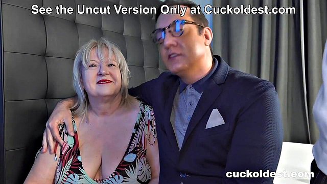 Young Stud's Big Cock for Big-Tits MILF Wife