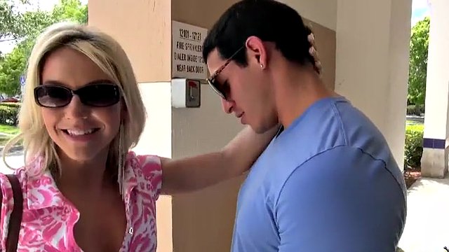 Busty blonde milf wants to take revenge on her husband