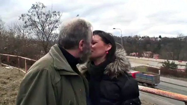 Old men fuck sweet teen in the park