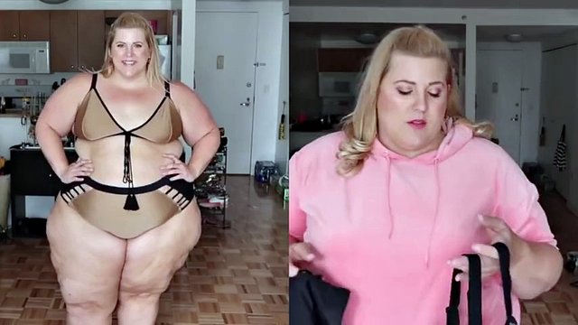 BBW i badedrakt