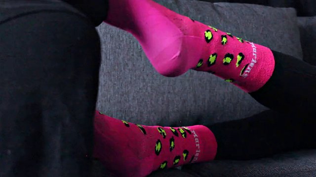tGoS - Dr. Martens Pink Leopard Print Socks, 33 Days of Wear