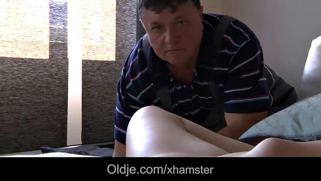 Old dude fuck a beautiful sexy ginger baby
