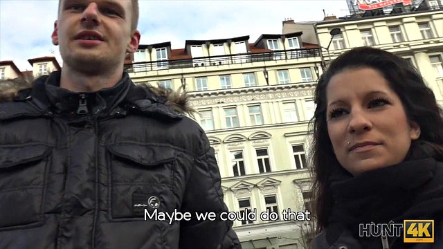 Guy Entices Small-Titted Brunette to Cheat on Her Man for Cash