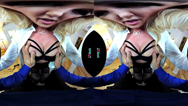BRandi love: obciąganie, piesek i kowbojka VR porno