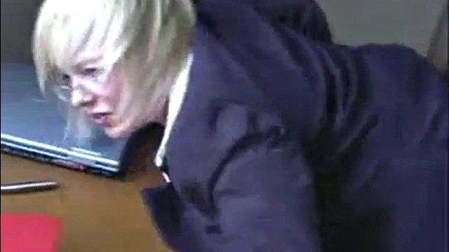 Milf BBC anal in the office