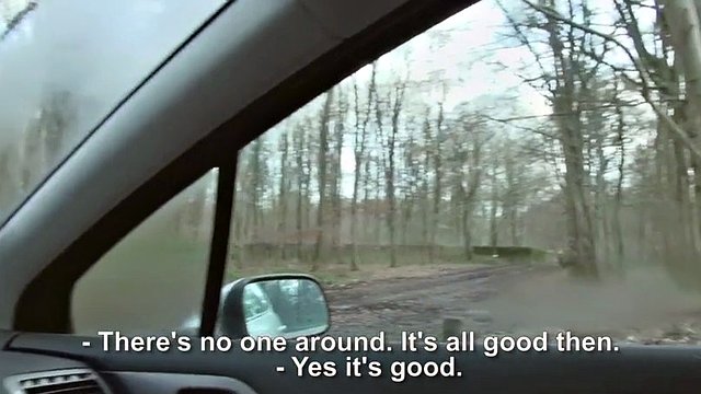 Hitchhiking beauty fucked in her car