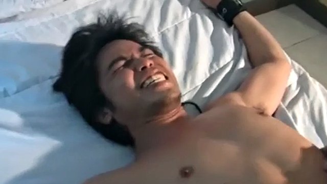 Matty is an exotic looking young Asian with a really sexy body and incredibly soft and smooth soles. I just couldn't get away from his feet so a good part of this video is foot tickling.