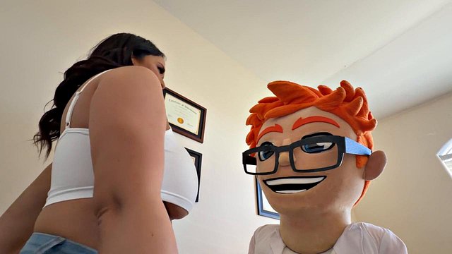 Porndude's Big Tits Cumshot