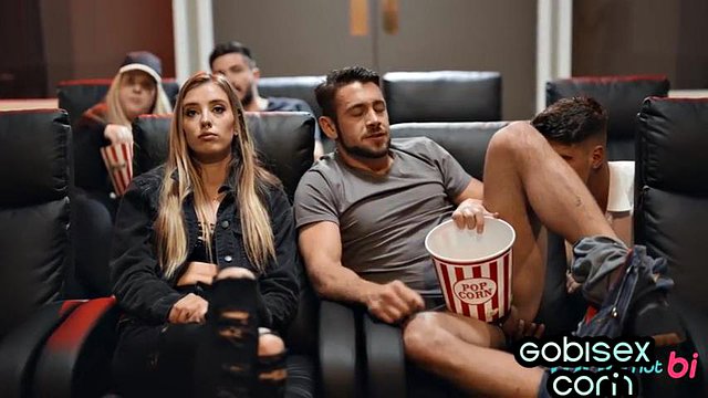 sexy skinny babe pussyfucked by jocks
