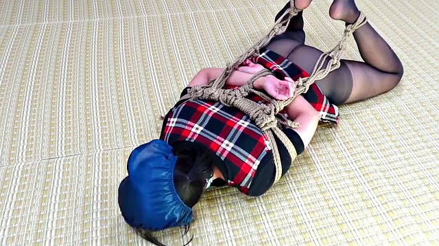 Punishment by putting panties on face