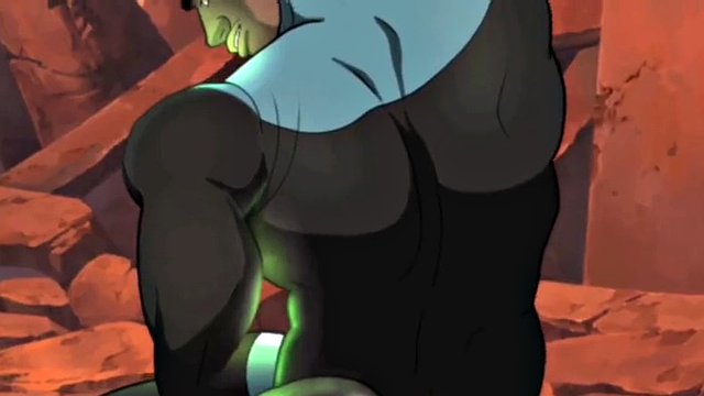 Lanterna Verde e il suo grosso culo nero - hentai bara yaoi