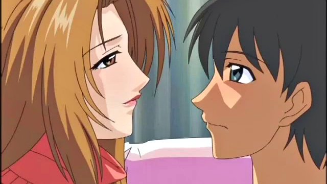 Anime teen babe fucking cock in group orgy